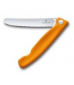 CUCHILLO PLEGABLE SWISS CLASSIC MULTIUSOS NARANJA