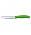 CUCHILLO MESA Y TOMATES SWISS CLASS VERDE